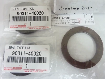 LEXUS OEM FACTORY FRONT CRANK SEAL & CAM SEAL SET 2001-2005 IS300**** Foto 1 de 3