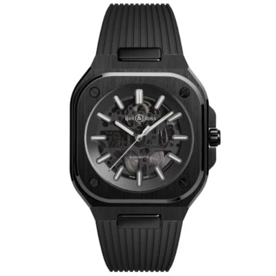 Reloj Hombre Bell & Ross BR 05 Esqueleto Negro Cerámica Goma BR05A-BL-SK-CE/SRB Foto 1 de 4