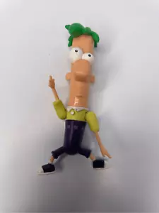 Disney Phineas And Ferb 3.5” Figure Ferb Fletcher Posable Jakks Pacific - Picture 1 of 2