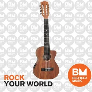 Tanglewood TUT32E Tiare Tenor 8-String Ukulele All Koa Natural Satin Uke Pickup - Picture 1 of 4