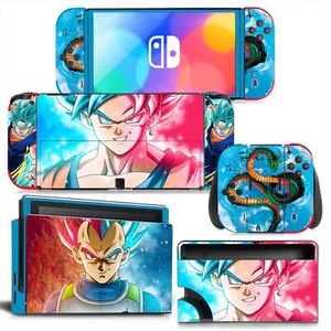 Soft Cartoon Film Wraps DIY Skin Stickers For Switch Oled Decal Dragon Ball - Picture 1 of 47