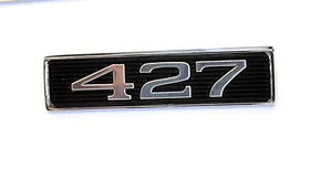 1968-9 FORD Mustang /Torino '427' HOOD SCOOP EMBLEM C9ZB-16B621-A - Picture 1 of 2