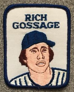 1978 RICH GOSSAGE NEW YORK YANKEES HOF MLB BASEBALL PENN EMBLEM PLAYER PATCH - Picture 1 of 2