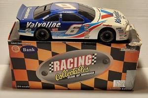 NASCAR Mark Martin #6 Valvoline DieCast 1:24 Ford Thunderbird Bank 1997 Action - Picture 1 of 12