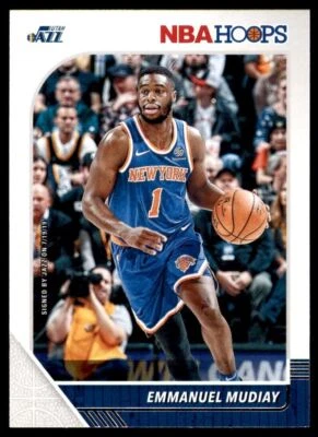 2019-20 Hoops Emmanuel Mudiay Utah Jazz #124 - Image 1 of 2