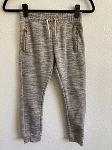 DIESEL girls gray gold joggers sweatpants, S - Picture 1 of 5