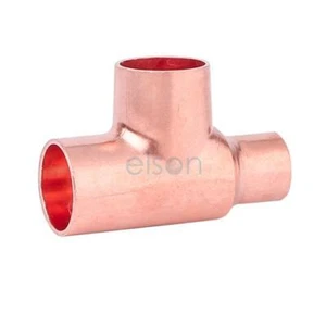 Elson COPPER CAPILLARY REDUCING TEE High Quality- 50x50x32mm Or 50x50x40mm - Picture 1 of 3