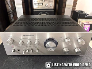 Amplificador integrado estéreo Kenwood KA-7100 DC🌈60 W/probado por PC + garantía de 30 días - Imagen 1 de 14