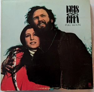 KRIS & RITA ~ Full Moon FOLK COUNTRY LP Vinyl Gatefold Album ** FAST SHIPPING ** - Picture 1 of 5