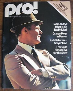 3. September 1978 Washington Redskins at New England Patriots Program TOM LANDRY  - Bild 1 von 1