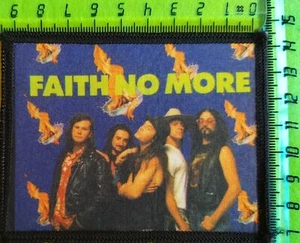 FAITH NO MORE MIKE PATTON VINTAGE PATCH PATCH JACKET JEANS #3/26 - Picture 1 of 1