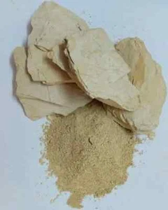 Natural Multani Mitti Stone Form (Fuller's Earth/Calcium Bentonite Clay) for Fac - Picture 1 of 3
