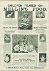 Antique Advertisement Print Mellins Food & Rug Cloak & Clarkes Food Warmer 1892
