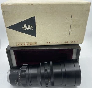 Leica Leitz Canada f4.8/280mm Telyt 11912 F Lens W/ Original Box - Picture 1 of 24