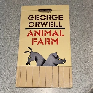 Signet Classic ANIMAL FARM by George Orwell Paperback Book 1946 Pocket Book Read - Picture 1 of 4