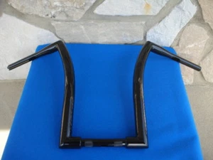 MANILLAR HARLEY 18" NEGRO ADN MONSTER FAT APE 1-1/2" - Imagen 1 de 3