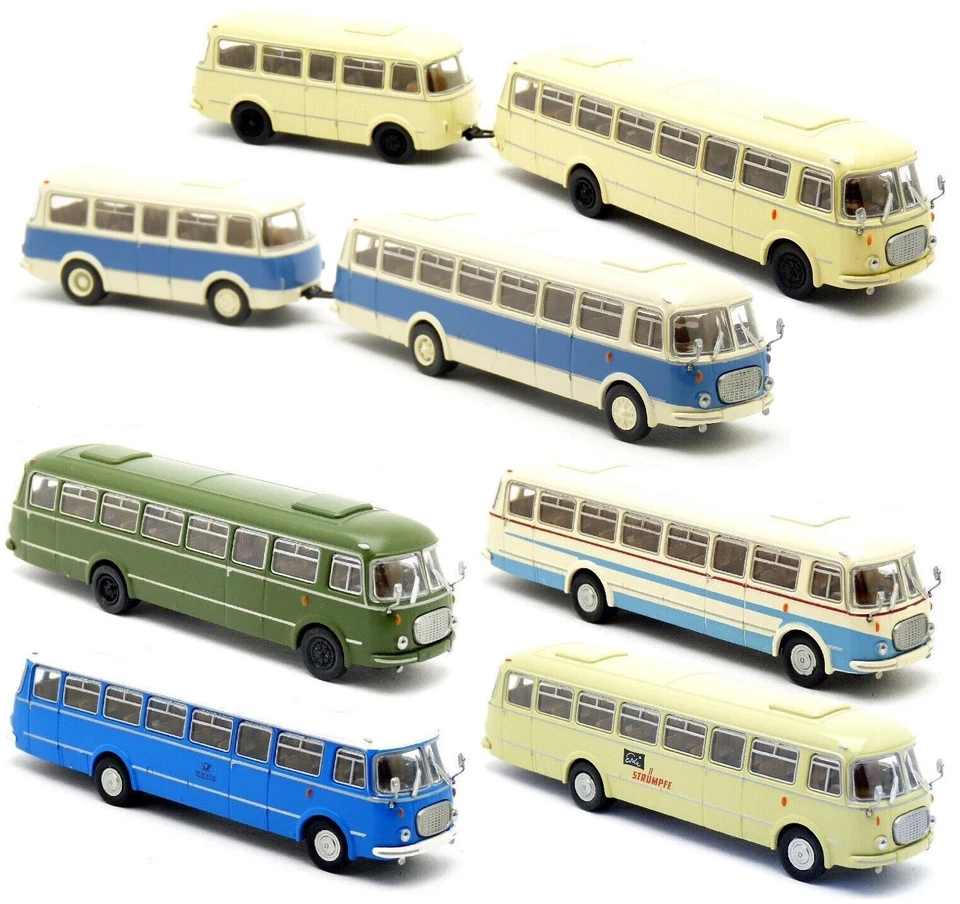 Brekina Skoda 706 RTO Jelcz 043 Stadtbus Reisebus Bus DDR Modell Auswahl 1:87 H0 - Bild 1 von 1