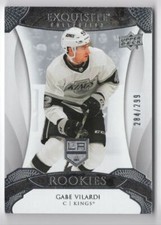 2020-21 Upper Deck Black Diamond Exquisite Collection Rookies Gabe Vilardi