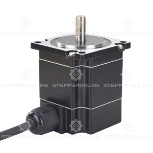 Motore passo-passo STEPPERONLINE Nema 23 4A 1,2Nm 170oz.in Φ8mm IP65 impermeabile - Foto 1 di 7