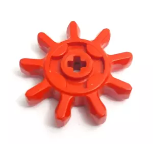 LEGO Red Technic Gear Expert Builder 9 Tooth with Axle Hole Réf g9 - Imagen 1 de 1