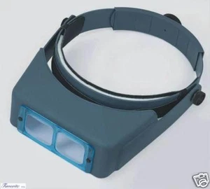Donegan OptiVISOR® binokulare Stirnbandlupe DA-4, 2X, 10" MIT GLASLINSEN - Bild 1 von 4