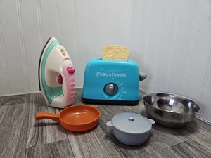 Kinder Spielset Toaster, Bügeleisen, Töpfe - Bild 1 von 11