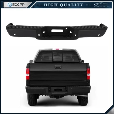 For 2004-2006 Ford F-150 Fleetside Hitch Style Rear Step Bumper with Park Assist Foto 1 de 4