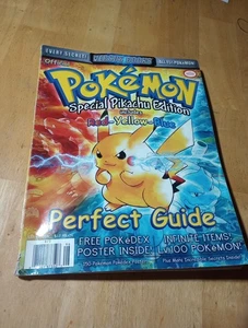 Pokémon Special Pikachu Edition, Red-Yellow-Blue, Perfect Guide *No Poster* - Foto 1 di 7