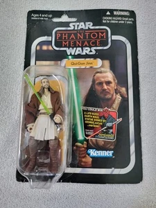 STAR WARS 2011 VINTAGE SAMMLUNG QUI GON JINN VC75 THE PHANTOM MENACE - Bild 1 von 9