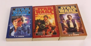 Star Wars: Die Han Solo Trilogie Taschenbücher 1-3 von A.C. Crispin 1997/1998 - Bild 1 von 11