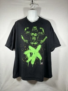 Vintage Y2K WWE Shirt DX D-Generation X Triple H Shawn Michaels Black Shirt 3XL - Picture 1 of 5