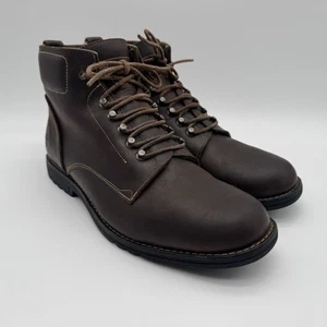 Timberland Men's Size 12M 37518 Brown Leather Waterproof Hunting Hiking Boots - Picture 1 of 14