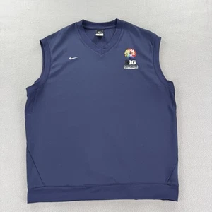 Big Ten Basketball Tournament Vest Mens XL Blue Nike Dri-FIT NCAA Basketball - Picture 1 of 8
