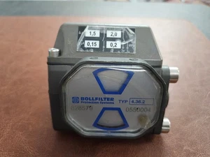 Bollfilter 4.36.2 Differential Pressure Indicator 1.5 to 2.0 Bar Free Fast Ship - Imagen 1 de 8