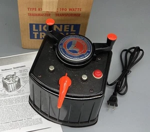 Lionel Vintage Postwar KW 190 Watt 2-Train Transformer TESTED GREAT--EX/OB [TS9] - Picture 1 of 13