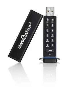 iStorage datAshur 8 GB Secure Flash Drive Password protected Dust & Water Resist - Bild 1 von 6