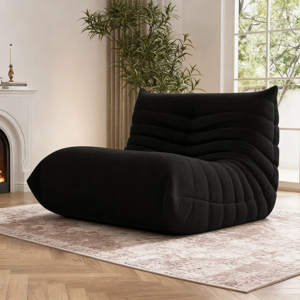 Bolsa de frijoles grande silla togo sofá memoria esponja relleno bolsa de frijoles sofá ergonómico Foto 1 de 1