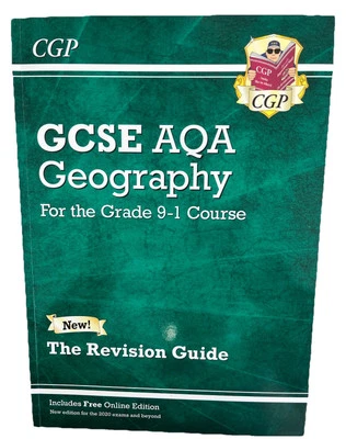 CGP GCSE 9-1 Geography AQA For Grade 9-1 The Revision Guide Paperback - Image 1 of 3