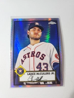 Lance McCullers Jr. 2021 Topps Chrome Platinum Anniversary Prism Refractor #404 - Image 1 of 2