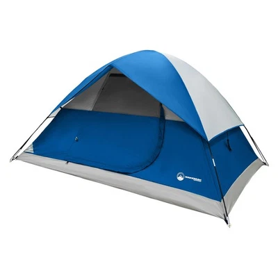 4 Person Camping Tent with Rainfly and Bag Easy Pop Up Family Tents - Image 1 of 4