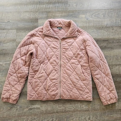 Wild Fable Quilted Jacket Mauve Woments Size Large Winter Coat Outdoor Boho - Image 1 of 4