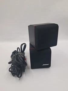 SINGOLO Bose Red Line Doppio Cubo Regolabile Satellitare Acoustimass Altoparlante - Filo - Foto 1 di 6
