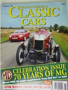 Classic Cars November 1995 70 Years of MG FT-1462 - Bild 1 von 7
