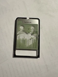 Original Nokia 3250 A - Cover Assy | Frontcover | Window Schwarz Silber NEU - Bild 1 von 1