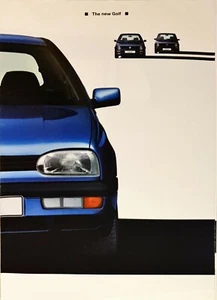 Volkswagen Golf Brochure 1992. - Picture 1 of 1