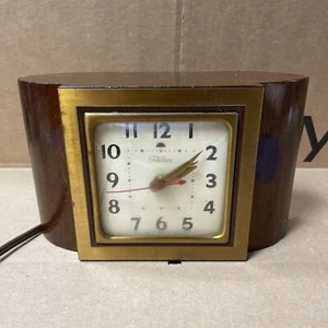 Vintage Telechron Model "7H165" Alarm Clock - Picture 1 of 12
