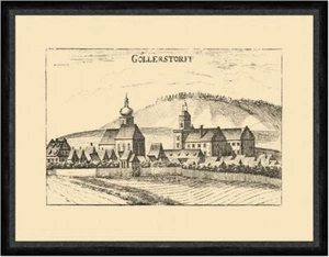 Göllersdorf Göllerstorff Weinviertel Vischer Faksimile Österreich Burgen 522 - Bild 1 von 1