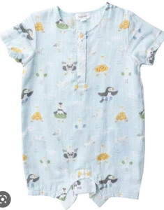 Neu mit Etikett Angel Dear Musselin SHORE VÖGEL Shortie Strampler 3-6 Monate - Bild 1 von 4