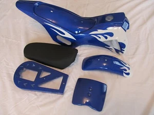 Mini dirt bike plastics fairings complete with seat mini moto 1st generation - Picture 1 of 12
