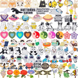 Cartoon Cute Brooch Animal Cat Gift Lapel Collar Pin Corsage Brooches Jewelry AU - Foto 1 di 97
